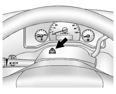 6-4 Lighting wiper speed. When the wipers are not operating, these lamps turn off. Move the exterior lamp control to P or ; to disable this feature.