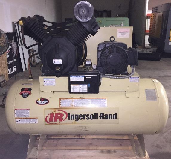 Year: 2000 s/n: SR15157568 Price: $1,300 c/w Magnetic Motor Starter wired and ready for wall mounting Fully Tested and Serviced at CAE Ref # B2 ONE (1) Used 15hp IR Reciprocating Compressor
