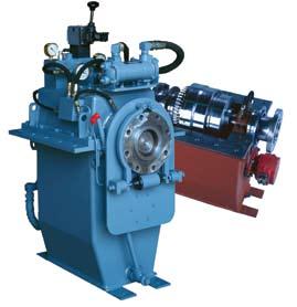 IHC Inline Hydraulic Clutches Completely self contained with pumps, lube oil systems, filters and control valves