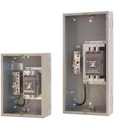 5 ENCLOSED CIRCUIT BREAKERS - CANADIAN BROCHURE Reliable solution ABB solution for enclosed circuit breaker ABB s enclosed circuit breakers offer all the advantages and accessories of a circuit