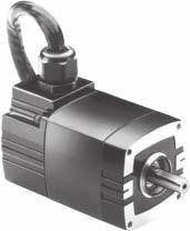 22B Totally Enclosed, Non-Ventilated IP-44, 130V models only Plug-in connectors facilitate electrical connections Electronic commutation provides quiet operation and low electro-magnetic interference