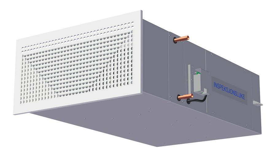 0 1 2 3 4 5 6 Pegasus Comfort Pegasus Comfort is a wall diffusor with VAV functionality and a heating coil.