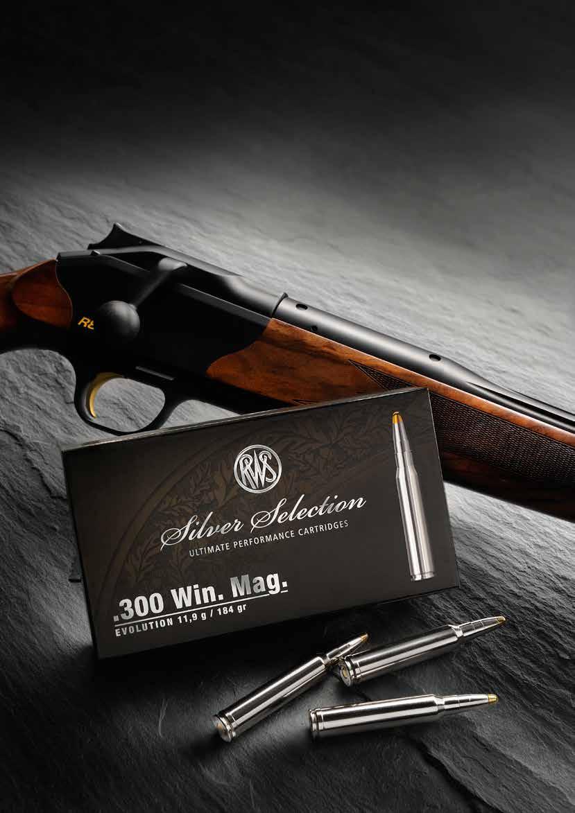 Now the creative and technological leadership of rifle cartridges is accentuated in the most sophisticated and aesthetically pleasing way yet.