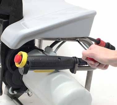 required to buy the short tube and follow the procedure described below: 1. Pull open the clamp and slide out the front tube. 2.