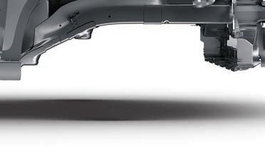 Hydraulic Brake Assist (HBA) works with ABS to help you get maximum power from the brake system. Surrounded by safety.