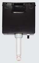 MOUNTING FRAMES & CONCEALED CISTERNS 1 YEAR COMPACT CISTERN concealed cable-operated dual flush with