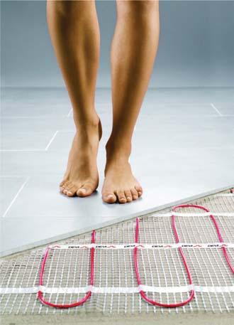 2 YEAR COSY TOES UNDERFLOOR HEATING LOOSE CABLE To calculate the length of - Bathroom size: 2300