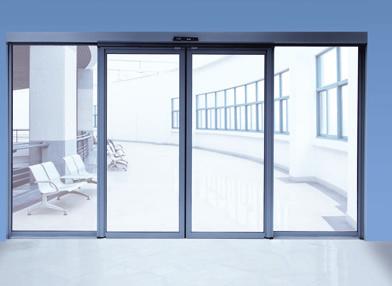 Escape route sliding door HM-F FT escape route sliding door Guideline conflict resolved Escape route sliding doors tested to AutSchR Stainless steel floor channel Locking of automatic sliding doors