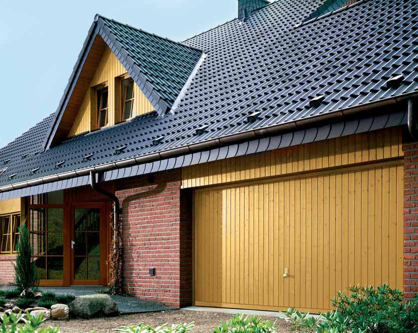 The Beauty of Nature Solid timber infills in exquisite quality If timber determines the appearance of your home, then opting for a garage door in solid