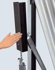 Assured quality Hörmann up-and-over doors are tested and certified singly and also in every combination with Hörmann operators according to the high safety requirements