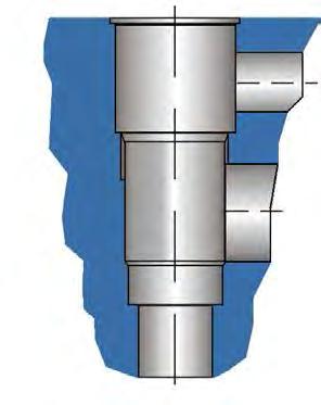 size of working port connections SUN cavity is