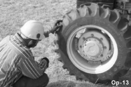 OPERATION 7. PRE-OPERATION INSPECTION AND SERVICE Before each use, a pre-operation inspection and service of the implement and tractor must be performed.