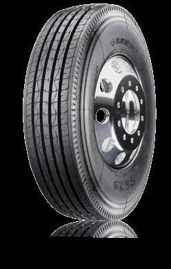 S629 STEER S637+ STEER The S629 is a directional position tyre suitable for mid to long distance trucks and buses running on good roads. Tread compound formula improves scrub resistance.