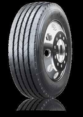 The S637+ is a versatile all-position tyre for regional use featuring five extra-wide ribs for exceptional stability.