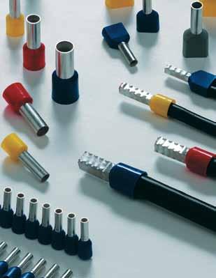 Wire Ferrules Wire ferrules are used to terminate stranded wires and are mainly used with European-style terminal blocks and other IEC control components.