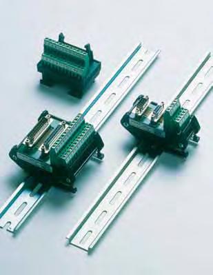 Din Rail Mounted Interface Modules The AEI Interface Modules are available with D-subminiature or IDC connectors.