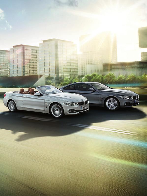 The BMW 4 Series Coupé and Convertible www.bmw.co.