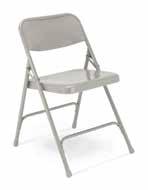 TABLES CHAIRS NEW LOWER PRICING ON TABLES & CHAIRS Blow Molded Folding Tables Three rectangular sizes 60, 72, & 96 Three round sizes 48, 60, & 71 Speckled grey top is lightly textured to resist