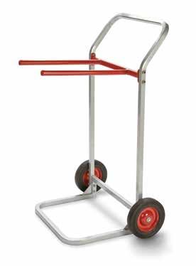 FOLDING CHAIR DOLLY UNIVERSAL STACKED CHAIR DOLLY SMALLER SIZES Are easy to move and store.