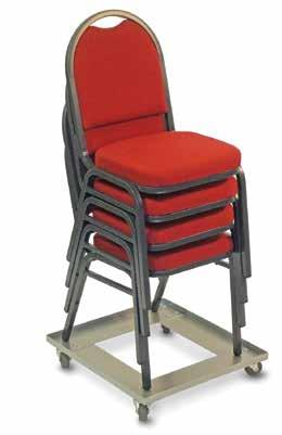 The sensible solution when setting up and taking down chairs at banquets, meetings, conventions and lectures.