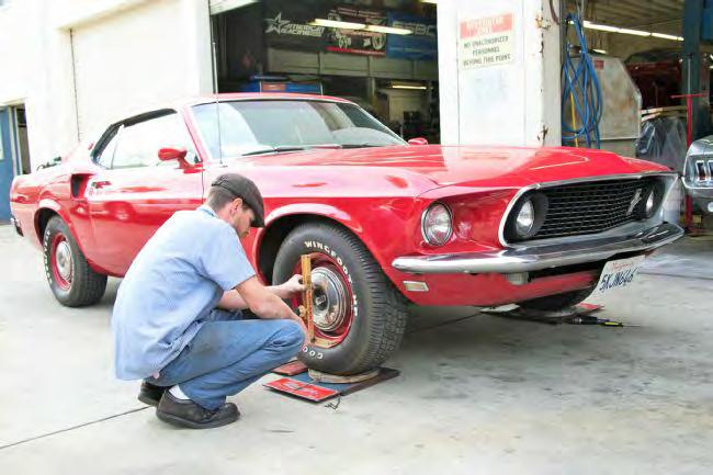 How to Set the Alignment on 1967-1973 Ford Mustangs Let's Get This Straight - Mustang Monthly Magazine Christopher Campbell Technical Editor March 25, 2015 Frontend alignment is one of the most basic