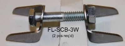 Straight to fit cylinder/tube. MC-BRKT-3SBS $ 7.15 Slotted, 1/4-20 bolt Tapered, wider @ base 2" Bracket Kit 1.