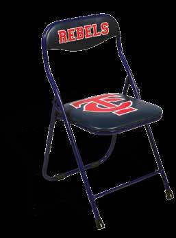 SidelineCHAIRS LockerStool/TimeoutStool Model #LS-1; Tall Model #TLS-1 Compact comfortable convenient. Non-scuff feet to take onto court for timeouts. Padded vinyl seat on strong steel frame.