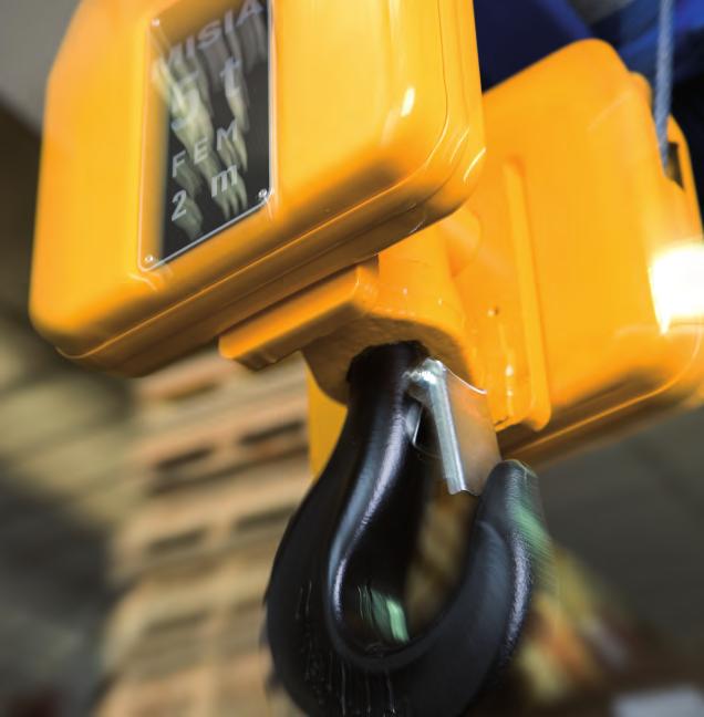 MISIA WIRE HOIST Series XM SPECIAL APPLICATIONS AVAILABLE Lifting heights exceeding those of the standard range S2 two rope falls (2/1) Hoist units with a requirement for extra lifting height can be