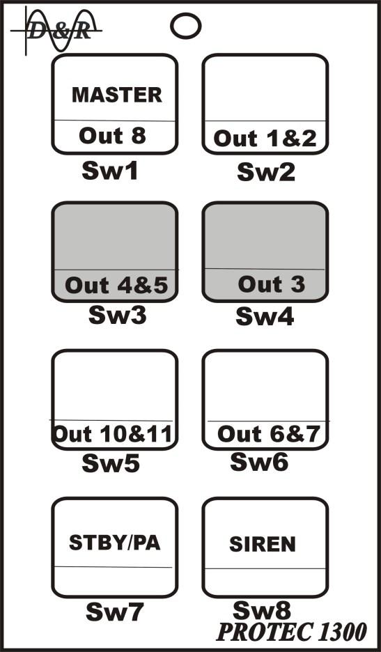 Master Switch Programming: Press and hold Switch 2 and Switch 3 until you hear 2 (two) short beeps.