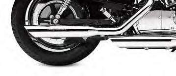 The 49-state street legal mufflers offer great sound quality and feature the Harley-Davidson script on the rear muffler. Not legal for sale or use on California catalystequipped vehicles.