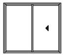 PATIO DOOR KITS (No Glass) CONFIGURATION 0 = fixed X = sliding WIDTH Unit 10mm smaller WIND LOAD RATING See Pg 9 for interlock configurations Natural Anodised DOOR HEIGHT: 2100(h) Unit height 2090 OX