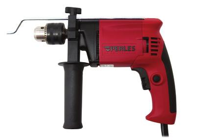 200 minˉ¹, Chuck size Ø 13 mm, Drilling capacity: in wood Ø 25 mm, in steel Ø 10 mm, Torque 14,4 Nm, Weight 1,6 kg 010 005 045 PB 9-713 Rated power 750 W, Electronic switch,