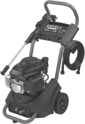 Record All Information and attach sales receipt here for future reference: Purchase Date: Pressure Washer Operation Manual for model VR2522 Serial #: Questions?