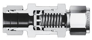O-ring seal CPA Series Adjustable spring Adjusting screw sets cracking pressure Poppet with bonded elastomer seal Poppet