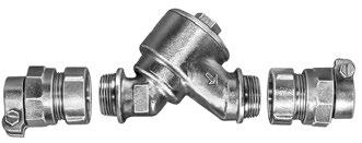 Check Valves for Special Applications Straight Cartridge Style Dual Check Valve (not in-line accessible) METER SWIVEL NUT INLET BY MALE KORNERHORN THREAD OUTLET Catalog<br Valve Size Size Inlet &