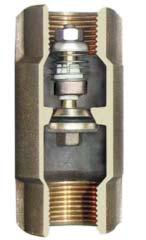 No Lead Check Valves - Simmons FOR USE IN WATER WELL SYSTEMS * Silicon bronze components contain less than 0.05% ( 1/20 of 1%) lead.