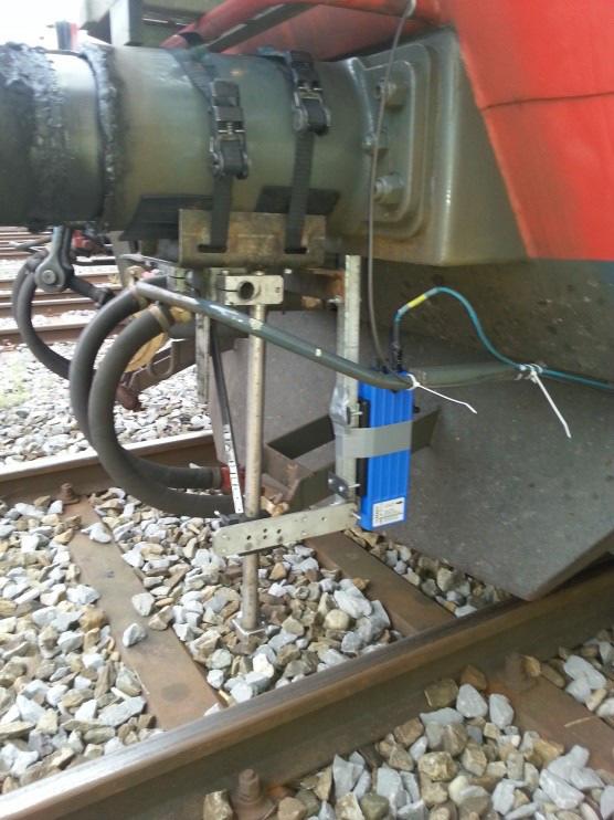 Inspectors from the SBB were commissioned to carry out tests regarding the braking and slipping of a trainset on a steep downhill grade.