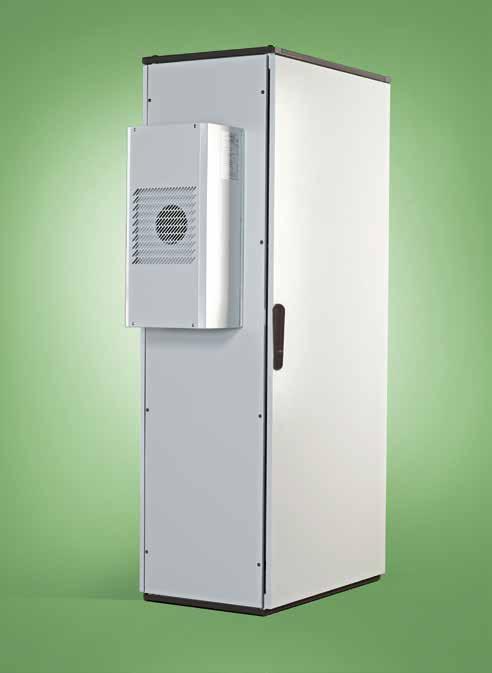 AIR-CONDITIONED OPERATING CABINET If specific environments or properly air-conditioned data center are not available for your application, the temperature developed from the server installed inside