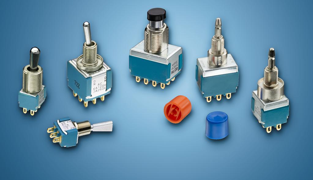 Quick Reference Guide Green Pushbutton and Toggle Series Switches The Green Series switch offering includes both pushbutton and toggle switches all rated to 6A/3A@125/250VAC and 4A@28VDC.