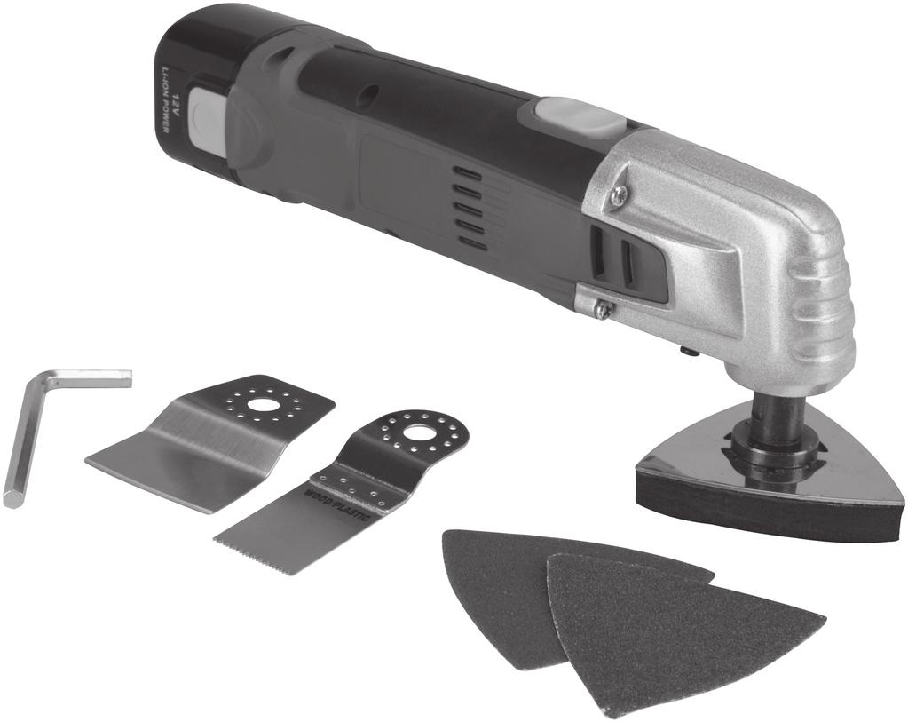 12V Lithium-Ion Multifunction Tool Model 67707 Set up and Operating Instructions Visit our website at: http://www.harborfreight.com Read this material before using this product.