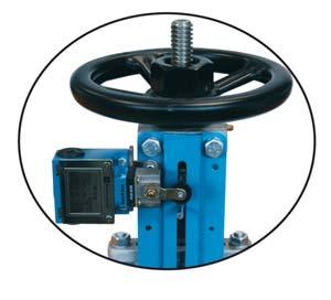 SPECIFICATIONS : Opened or closed valve Rising rotating stem, non rising handwheel No tightness ( loose factor : 2% of Kvs ) Weak head loss Between flanges GN10