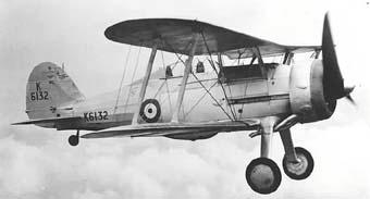 Gloster Gauntlet II 230mph 2 x Vickers 0.