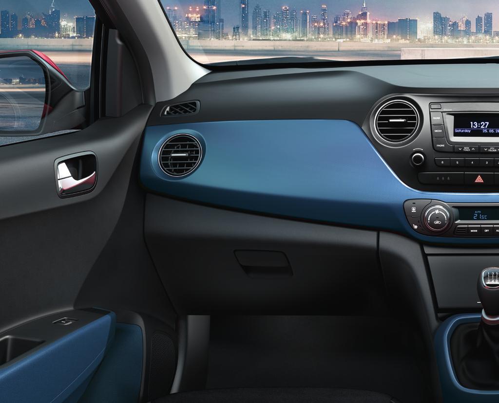 A great place to start any journey. Whatever the length of your journey, you ll appreciate the attention to detail that s evident inside the new i10.