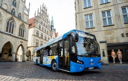 MÜNSTER 5 VDL Citea Electric buses full electric 12m Running on line 14 Passengers capacity: 80 pax Energy storage: 62,5