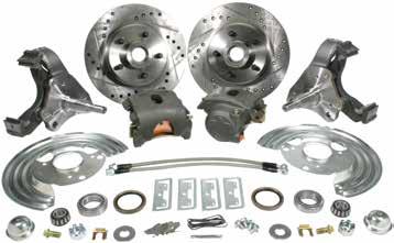00 $527.00 $449.00 5557WBK-PON 1955-57 Pontiac, kit $599.00 $527.00 $449.00 Add -UG to any part number for $100 to add drilled rotors and stainless hoses.