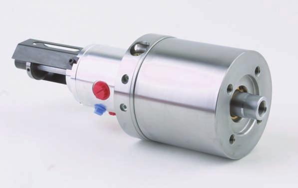 LOGANSPORT HYDRAULIC CYLINDERS Ideal for horizontal, vertical, or inverted applications. Eliminates many parts associated with closed center rotary inlets.