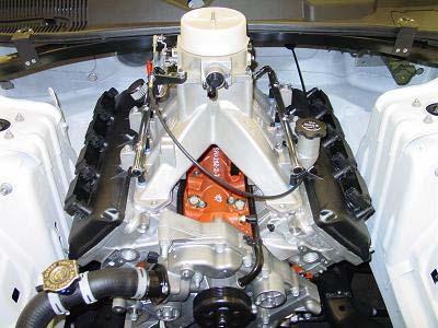 -Engine Section Depending on your selection, your package car has been built with either a 5.7L, 6.1L, or 5.9 Magnum engine.