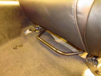 -Chassis -Seats are fastened only by front mounting bolts to allow fabrication of frame