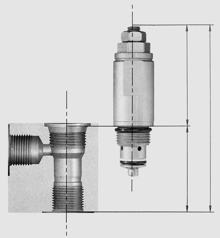 3. DIMENSIONS 3.1. GENERAL In order to determine the overall dimensions (valve and housing) please refer to the appropriate valve brochures. Example: see points 4-6 see Valve brochure 4.