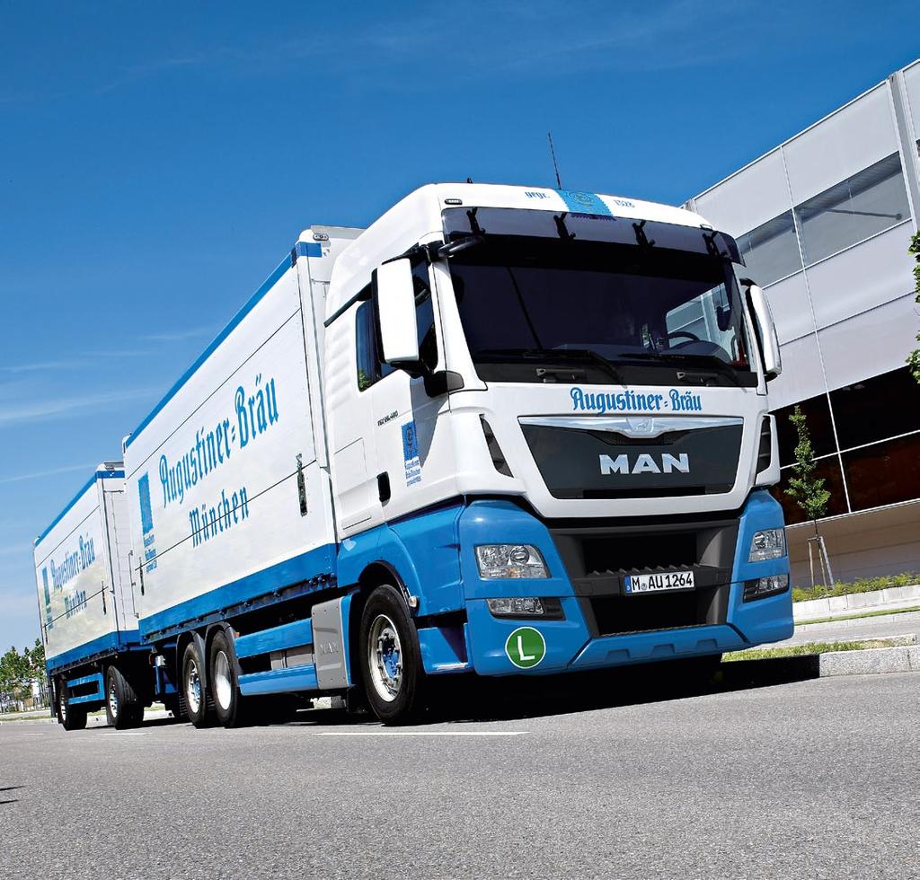 engines with outputs up to 412 kw (560 hp) 50% less AdBlue consumption compared with Euro 5 The MAN TGX. Loading capacity and payload are the crucial factors in long-haul transport.